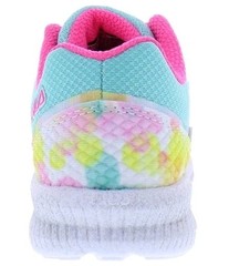 Fila Fantom 5 Blue/Pink Athletic Running Shoes- Little & Big Kids (3RM01527-428)