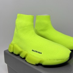 Balenciaga Speed Kids Sneakers Size 32 EU / 1 Y US Fluo Green