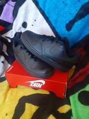 NIKE SHOES COURT BORUGH LOW 2 Kids Youth Size 3.5 – BRAND NEW NO BOX TOP