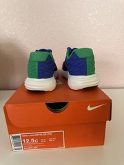 New Nike Lunarstelos [PS] Paramount Blue Green Kids Size 12.5 100% Original