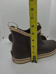 NEW XTRATUF Kids Ankle Waterproof Deck Boot – Brown Size 7M
