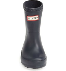 NEW $75 HUNTER Original Kids First Classic Rain Boots Navy Blue US 6B / 7G