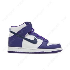 Nike Dunk High Gs White Midnight Navy DH9751-100