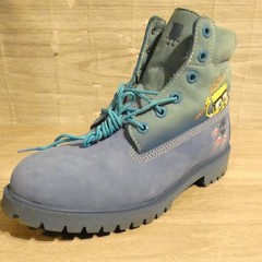 Timberland SpongeBob SquarePants Waterproof Boots Mens/Youth 7 Womens 8.5 Blue