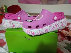 #Barbie #Platform #Crocs Children’s Size 2 Brand New in Box