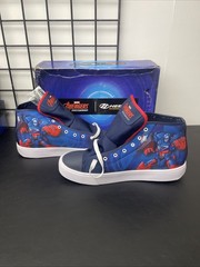 HEELYS MARVEL AVENGERS MECHSTRIKE HUSTLE CAPTAIN AMERICA MEN SNEAKERS SIZE 14
