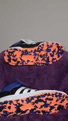 Kid’s Adidas Postmove Mid K Sneaker Size 5 ID7071 Black Blue Orange NWT