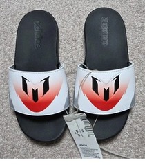 Adidas Adelette Messi Sandals Sizes Youth NEW White