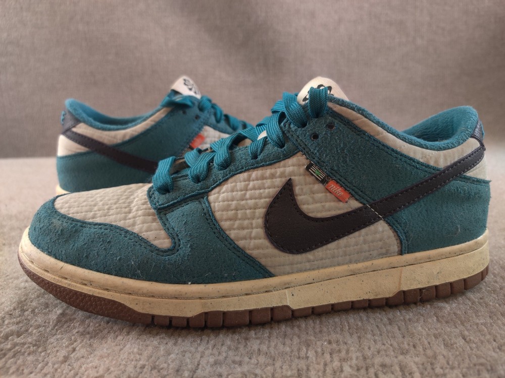 Nike Dunk Low SE Blue White Brown Unisex Kids‘ Sneakers Youth 7Y DC9561-400