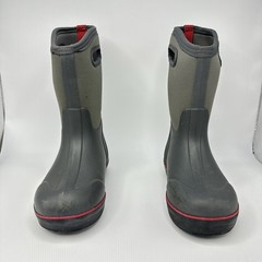 Bogs Classic II Texture Waterproof Insulated Gray Boots Youth Size 4 US