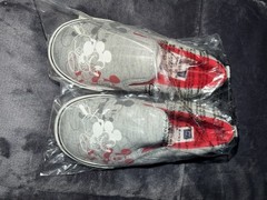 babyGAP Kids Disney Mickey Mouse Slip On Sneaker Shoes Heather Grey 9 Toddler