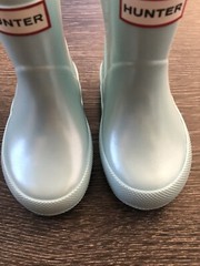 NEW Hunter Original First Classic Nebula Boot Aqua Flash Toddler Size B5/G6/UK4