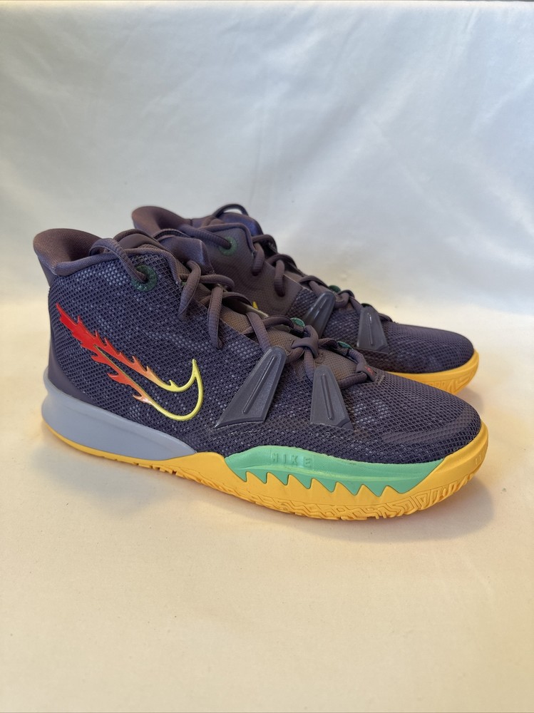 NIKE KYRIE 7 (GS) DAYBREAK-CITRON PULSE SZ 6Y-WOMENS SZ 7.5 [CT4080-500]