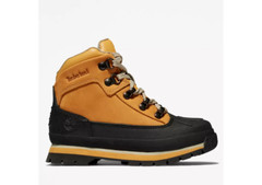 Timberland Euro Hiker Shell Toe Boot 0A1VW231 Wheat Nubuck Youth # 5.5 Lady # 7