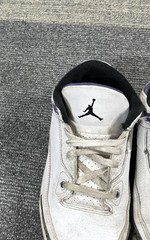 Nike Air Jordan 3 Retro Dark Iris White Purple Black Shoe DM0966-105 Youth GS 3Y