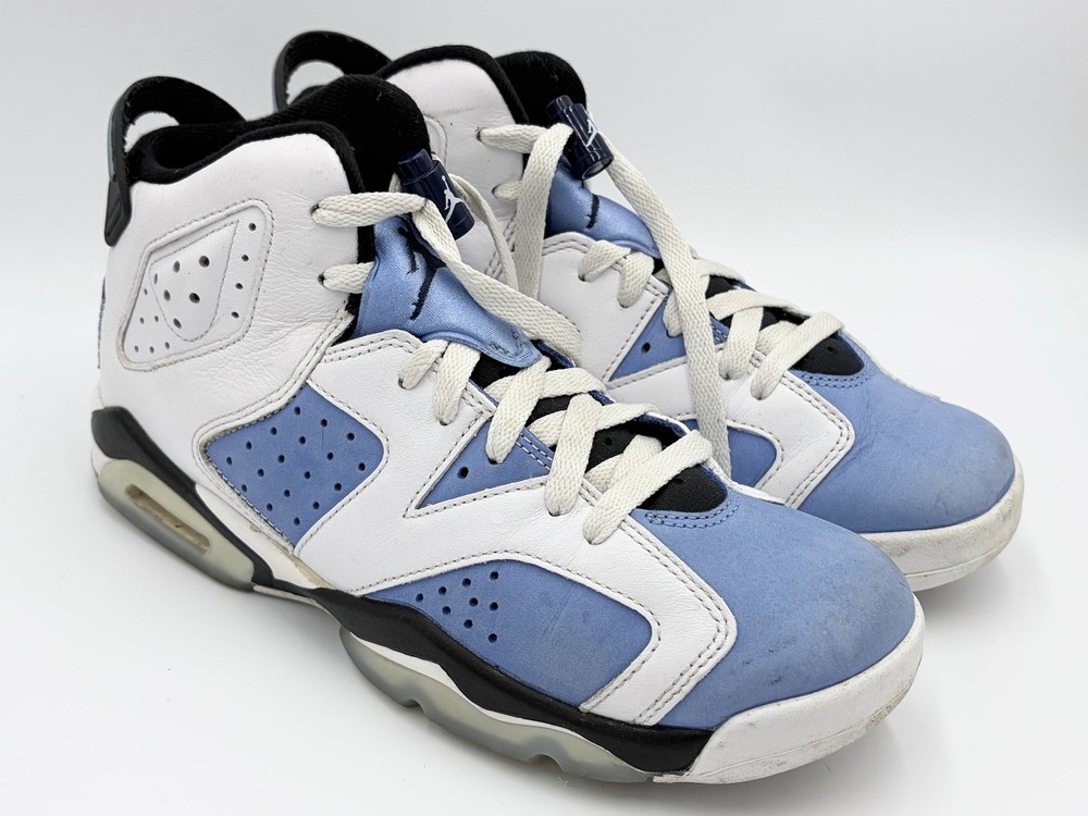 Jordan Air Jordan 6 Retro GS University Blue White Black 7Y 384665-410
