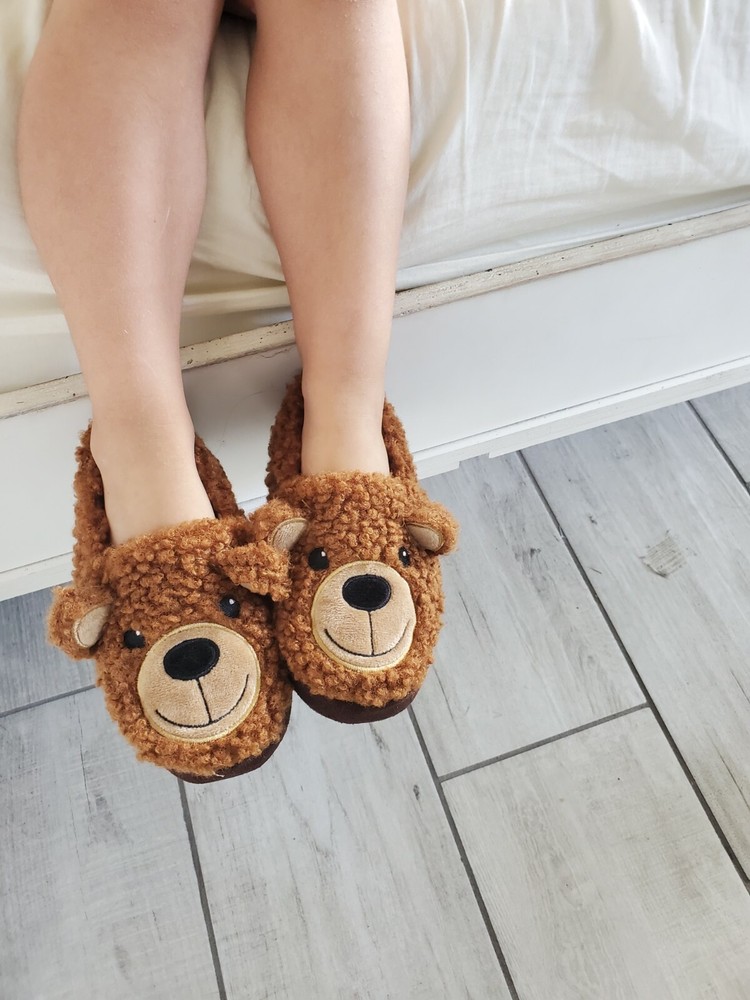 Teddy Bear Slippers- Kids