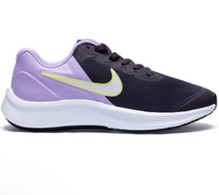 Nike Star Runner 3 GS Sneaker Cave Purple White Lilac Unisex Kids 6.5Y