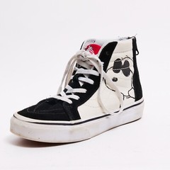 Vans x Peanuts SK8-Hi Sneaker – Joe Cool / Black Canvas – Toddler 13 US