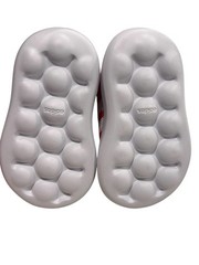 Bubble Comfy Adidas Toddler 5K Red & White Slip On Sneakers Shoes New With Box