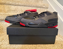 Jordan Air Jordan 4 RM (GS) Sneaker Unisex Kids 6.5Y Black/Red FQ7938-060