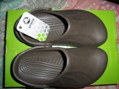 Crocs Kids Endeavor Chocolate Clogs Sandals W 5/M 3 Mules Slip On Shoes NWT New