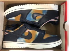 NIKE Dunk Low SE (GS) Obsidian Summit White Size Youth 6Y, Women’s 7.5 NIB