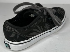 VANS Chukka Low Grey Palm Tree Canvas Kid Skateboarding Shoes TB4R Preowned 1.5Y
