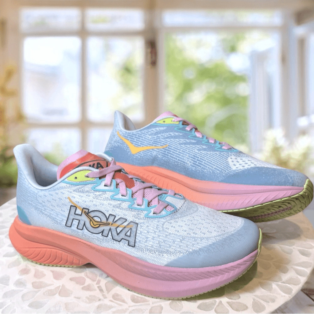 HOKA Mach 6 Girls‘ Grade School Supportive Running Shoes Big Kid Youth Size 6