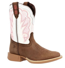 Durango Children’s Trail Brown and White Western Boot DBT0242C