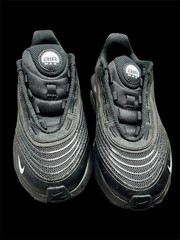 Nike Air Max TF2622-002 Black Synthetic Mesh Kids Sneakers US 3.5Y