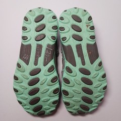 Merrell Big Kid’s Hydro H2O Hiker Sandal in Grey/Turquoise MY57961 Size 5 M