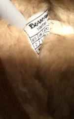 Bearpaw Mocs/Slipper Hickory Brown Suede/Sheepskin Kids/Youth SZ 2