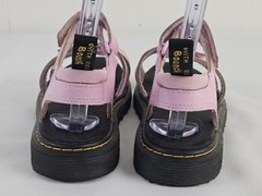 DR MARTENS KLAIRE Y ATHENA LEATHER STRAP KIDS SANDALS PALE PINK SZ 6M & 7L NOTE!
