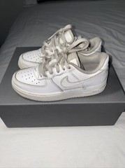 Nike Air Force 1 Low White (PS) 314193-117 Size 13.5C