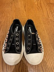 Burberry Kids Sneakers Laces Size 27 Boy Girl unisex black