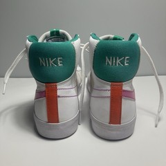 Nike Youth Blazer Mid 77 Dance White Green Pink Shoes Sz 7Y