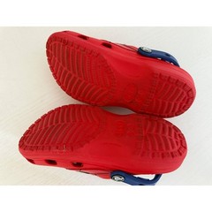 Crocs Kids Marvel Spider-Man Clogs Red Blue Jibbitz Size 13 C13 Boys Girls