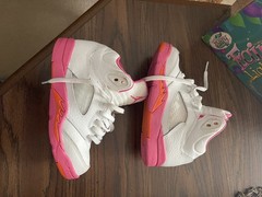 Jordan 5 Retro (PS) White Pinksicle Orange 440893-168 size 12 c
