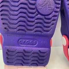 Crocs Classic Cayman Clogs -PURPLE/PINK Size C9 – Gently Used Preowned Condition