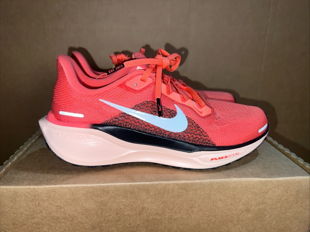Nike Air Zoom Pegasus 41 Magic Ember Athletic Running Shoes FN5041-800 GS Size 7
