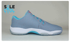 Nike Jordan Future Low GG Wolf Grey Blue White Shoes Sneakers 724814-014