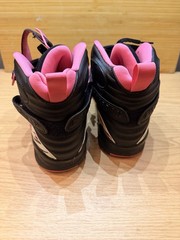 Nike Air Jordan 8 Retro GS Pinksicle Black White Pink Size 6.5Y Women’s 8 580528