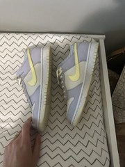 Nike Dunk Low SE Easter (2023) sneakers in a purple and yellow color Size 6.5Y