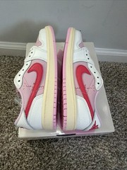 Jordan 1 Retro Low OG SP Travis Scott SHY PINK-TROPICAL – IQ7605-101 – Size 2Y