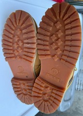 Timberland Boys Premium Waterproof Boots Wheat 12909 Size: 7