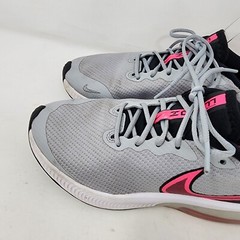 Nike Air Zoom Arcadia Big Kids Running Shoe Size 5Y Gray Pink Sneakers