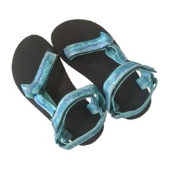 Teva Water Sandals Youth 13 Tie Dye Strap Hiking Outdoor Blue Green 112423C