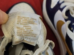 Nike Dunk Low (Gs) White-Wheat-Midnight Navy Sz 3y -Women Sz 4.5