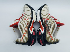 Nike Air Max Plus TN Script Swoosh (GS) Youth’s Sneakers Size 3.5 White